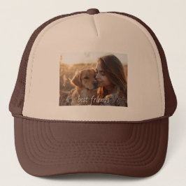 Custom Best Friends Trucker Hat Truckerkappe