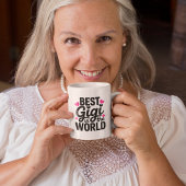 Custom Best Gigi in the World Grandma Mug  Kaffeetasse