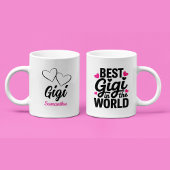 Custom Best Gigi in the World Grandma Mug  Kaffeetasse
