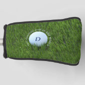 Custom Best Golfspiel Vater Golf Putter Head Cover Headcover (Vorderseite)