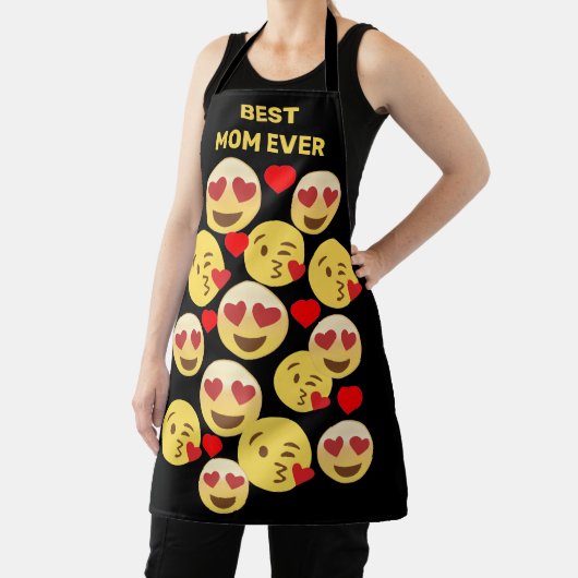 Custom best ... Liebe Emoji Schürze (InSitu)