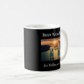 Custom Best Nana Ever Foto Kaffeetasse (VorderseiteRechts)