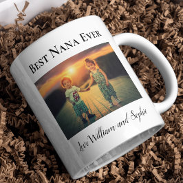 Custom Best Nana Ever Foto Kaffeetasse