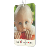 Custom Best Opa Ever 2 Foto Autolufterfrischer (Links)