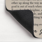Custom Best Team Definition Teamwork Mousepad (Ecke)