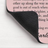 Custom Best Team Definition Thank You Team Mousepad (Ecke)
