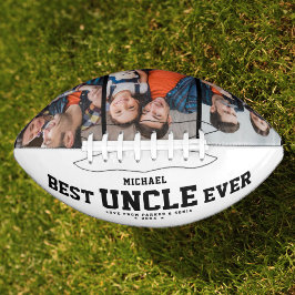 Custom BEST UNCLE EVENT Moderne Coole FotoCollage Football