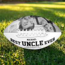 Custom BEST UNCLE EVER Modern Cool Family Photo