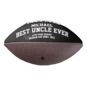 Custom Best Uncle Ever Sports From Nephew Niece Football (Gedreht 270)