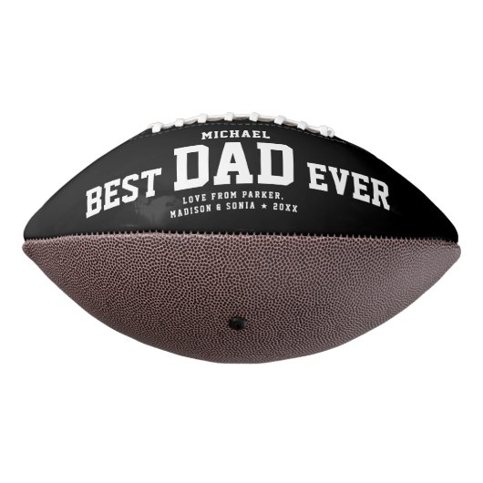 Custom BEST VATER EVENT Modernes Cooles Foto Football (Gedreht 270)