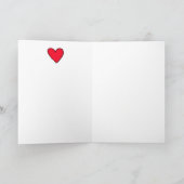 Custom BEST VATER IN DER GALAXY Ästhetik Karte (Innenseite)