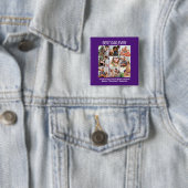 Custom Best Vater je Vatertag 9 FotoCollage Button (Beispiel)