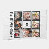 Custom BESTE FREUNDIN Best Friends Forever 8 Foto  Geschirrtuch (Horizontal)