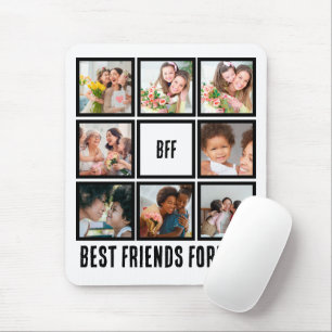 Custom BESTE FREUNDIN Best Friends Forever 8 Foto  Mousepad