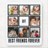 Custom BESTE FREUNDIN Best Friends Forever 8 Foto Mousepad (Vorne)