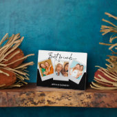 Custom BESTE FREUNDIN gibt 3 Foto Collage Modernes Fotoplatte (Seite)