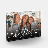 Custom Besties Best Friends Fotoblock (Links)
