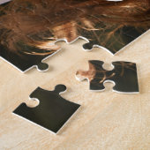 Custom Besties BESTE FREUNDIN Modernes Script Foto Puzzle (Seite)