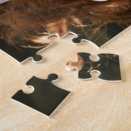 Custom Besties BESTE FREUNDIN Modernes Script Foto Puzzle (Seite)