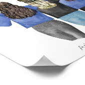 Custom Besties Gift | Best Friend Poster (Ecke)