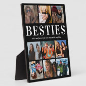 Custom Besties Gift | Bester Freund Fotoplatte (Seite)
