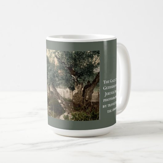 Custom Bible Holy Land  Kaffeetasse (VorderseiteRechts)