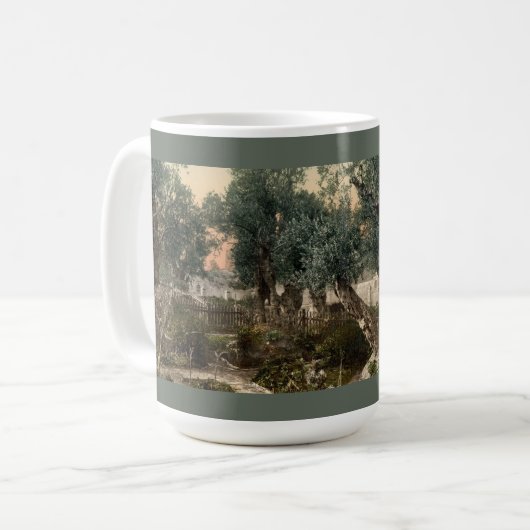 Custom Bible Holy Land  Kaffeetasse (Vorderseite Links)