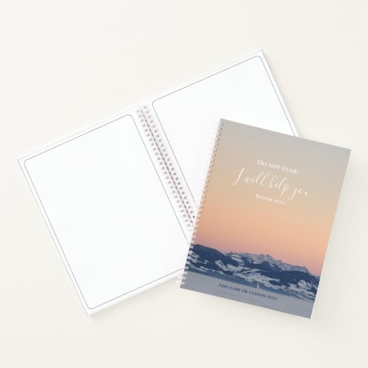 Custom Bible Verse | Praxiszeitung für Schweizer A Notizblock (Innenseite)