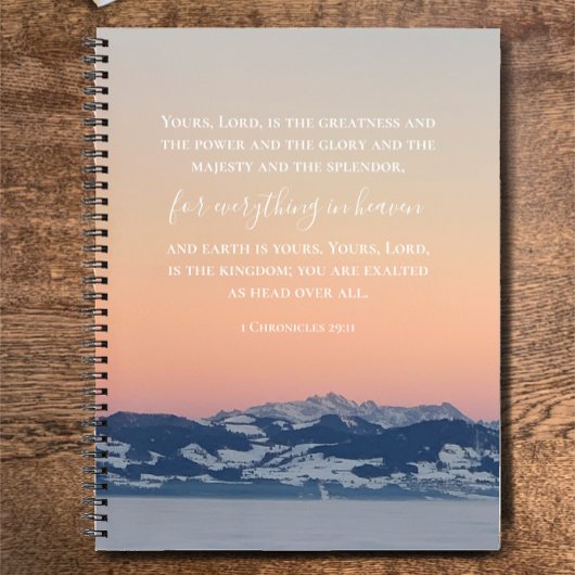 Custom Bible Verse | Praxiszeitung für Schweizer A Notizblock