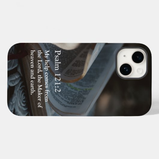 Custom Bible Verse Weihnachtsgeschenke für Pastore Case-Mate iPhone Hülle (Rückseite (Horizontal))