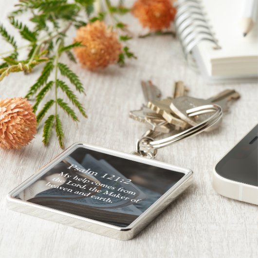 Custom Bible Verse Weihnachtsgeschenke für Pastore Schlüsselanhänger (Seite)