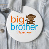 Custom Big Brother Monkey Tasten Button (Beispiel)