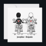 Custom Biker Motorrad Abend Hochzeit Einladung<br><div class="desc">Motorrad Abend Empfang Hochzeit Einladung Diese wunderbare Einladung wäre der perfekte Abend für ein Paar mit einem Motorrad-Motorrad-Thema Hochzeit. Der Schriftart kann bearbeitet werden, wenn Sie eine andere Formulierung bevorzugen, und auch der Stil kann von den vielen verschiedenen Schriftart auf Zazzle geändert werden. Wenn Sie dies wünschen, klicken Sie bitte...</div>