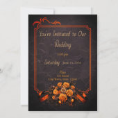 Custom Biker Wedding Invitation Einladung (Rückseite)