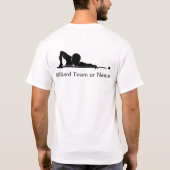 Custom Billiards Pool League Team Gear T-Shirt (Rückseite)