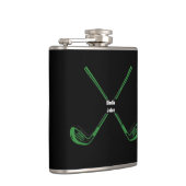 Custom Birdie Juice Flask - Funny Golf Geschenk Flachmann (Rechts)
