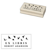 Custom Birds Personal Library Ex Libris Buchzeiche Gummistempel (Stempel)