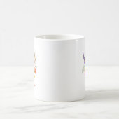 Custom Birth Flower Daisy Personalized Mug Kaffeetasse (Mittel)