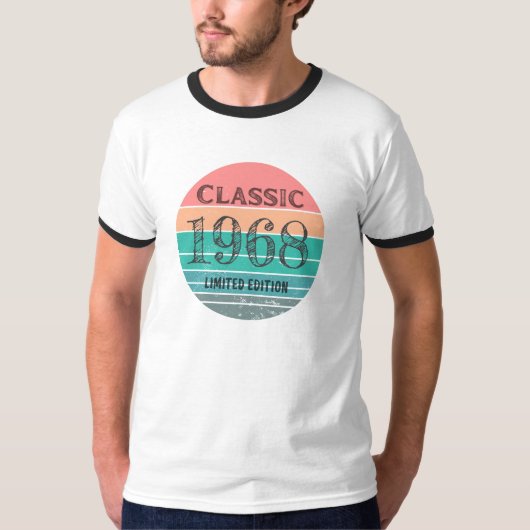 Custom Birth Year Classic Limited Edition T-shirt (Vorderseite)