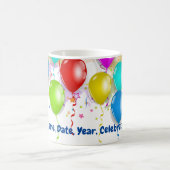 Custom Birthday Balloon Tasse (Mittel)
