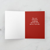 Custom Birthday Balloons Gruß Karte (Innenseite)