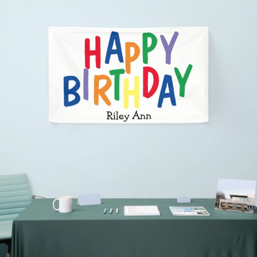 Custom Birthday Banner (Messeveranstaltung)