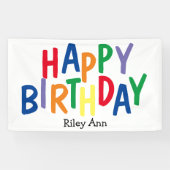 Custom Birthday Banner (Horizontal)