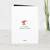 Custom Birthday Brother Puffin Bird Nature Card Karte (Rückseite)