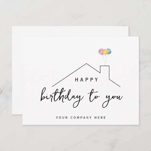 Custom Birthday Card für Kelly Postkarte (Vorne/Hinten)