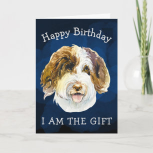 Custom Birthday Card von Ihrem Australian Doodle Dankeskarte