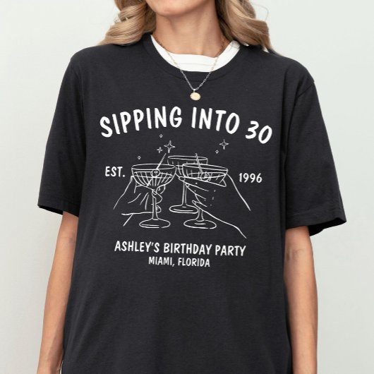 Custom  Birthday Crew Birthday Trip Group Matching T-Shirt