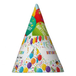 Custom Birthday Crew Party Hat - Personalisiert Ki Partyhütchen