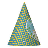 Custom Birthday Dinosaur Triceratops jedes Alter B Partyhütchen (Links)