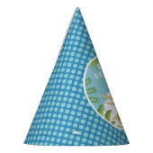 Custom Birthday Dinosaurier Triceratops jeder Alte Partyhütchen (Links)